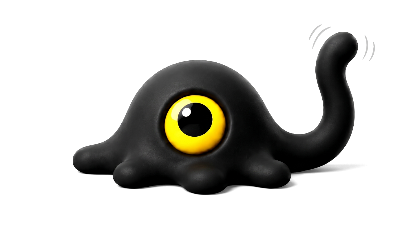 Octopus waving